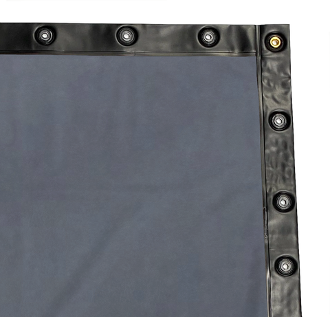 LVVBR10-6x24-6 Finished Edge Large Venue Screens - Black Rear Projection 10'-6"x24'-6"