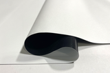 Silver Ticket Products Solid Front Projector Screen Material White Front / Black Backing - RAW Material 1.0 Gain HDTV 4K / 8K