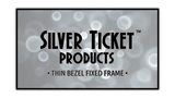 S7-16992-ECLIPSE Silver Ticket Products Thin Bezel, 92" Diagonal, 16:9 Cinema Format, 4K Ultra HD Ready, HDTV (6 Piece Fixed Frame) Projector Screen, UST Ultra Short Throw ALR Ambient Light Rejecting Material
