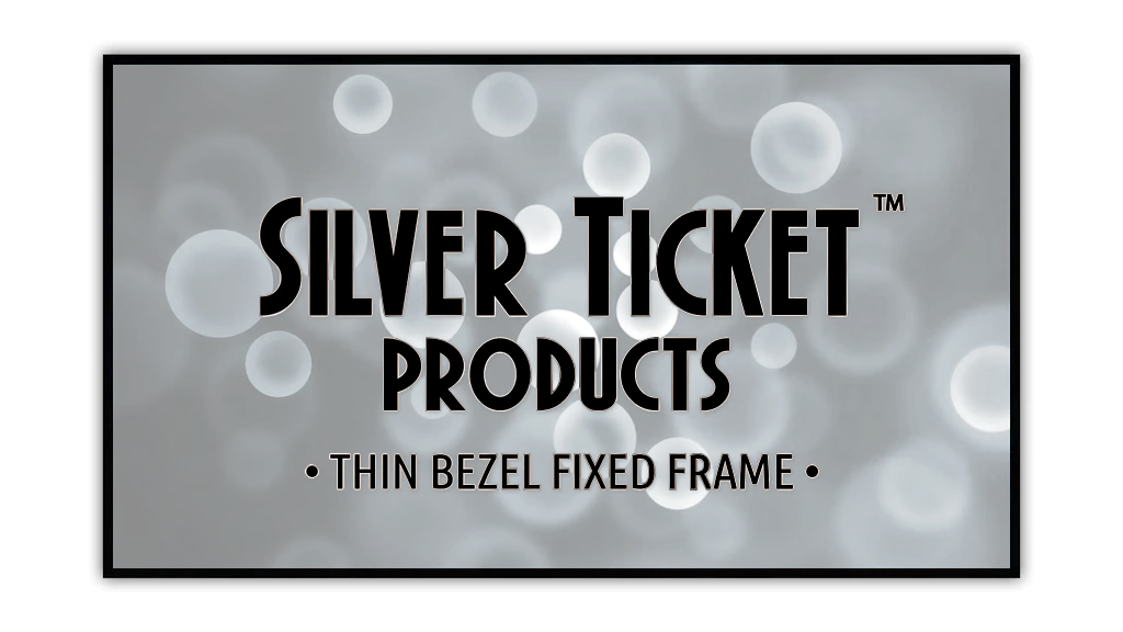 S7169100ECLIPSE Silver Ticket Products Thin Bezel, 100" Diagonal, 16