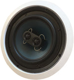 82S2C Silver Ticket in-Wall in-Ceiling Speaker with Pivoting Tweeter (2 Channel Stereo 8 Inch in-Ceiling) (1 Speaker, White)