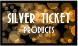 USED ACCEPTABLE STR-169165-S CLEARANCE Silver Ticket, 165" Diagonal, 16:9 Cinema Format, 4K / 8K Ultra HD & HDR Ready, HDTV (6 Piece Fixed Frame) Projector Screen, Silver Material