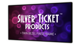 S7-239127-HC Silver Ticket Products Thin Bezel, 127" Diagonal, 2.39:1 Anamorphic Widescreen Format, 4K Ultra HD Ready, HDTV (6 Piece Fixed Frame) Projector Screen, High Contrast Grey Material