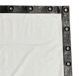 LVMWB10-6x24-6 Finished Edge Large Venue Screens - Matte White Front Projection with black backing 10'-6"x24'-6"